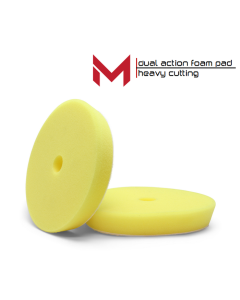 Moore Dual Action Polijstpad Geel Heavy Cutting Pad  6"' 135/150 mm