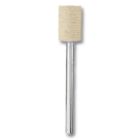 Polijststift vilt, schacht 6 mm, 10x15 mm, recht