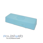 Polijstweb polijstpasta blauw glans