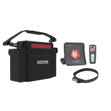 Scangrip Esential Detailing Kit met tas