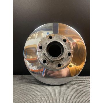 Grote ankerplaat / remdeksel Zundapp laten polijsten 160 mm Grote ankerplaat / remdeksel Zundapp laten polijsten 160 mm