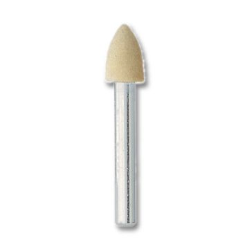 Polijststift vilt, schacht 6 mm, 10x15 mm, punt