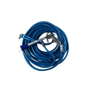 Ball Booster Cleaning Gun met perslucht slang 15 meter