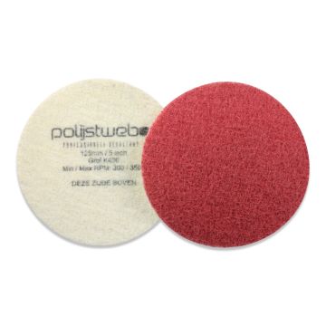 HD Diamant polijstschijf K400 Rood 150 mm