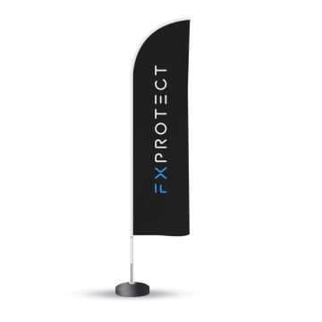 FX Protect Beachvlag 3 meter + voetstuk