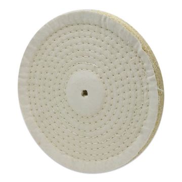 Professionele polijstschijf katoen 200x20x10 mm