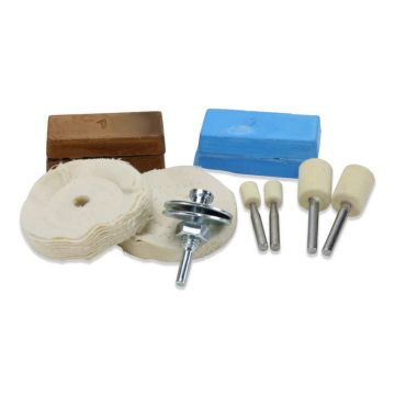 Polijstset hobby XL 11 delig Polijstset hobby XL 11 delig