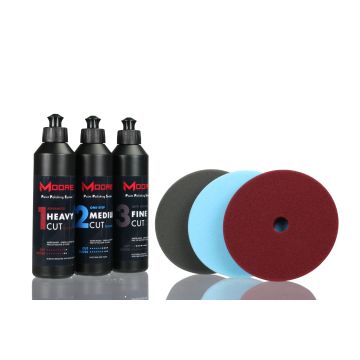 Moore Polijstsysteem Auto starterset 250 ml