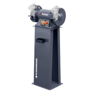 M200S Dubbele Slijpmachine met Onderstel 200 mm 1500W 400v