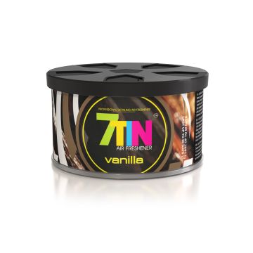 7 TIN geur blikje auto Luchtverfrisser Vanilla