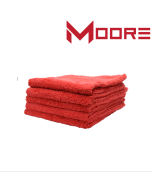 Moore Plush Microvezel doek rood 400 g/m2