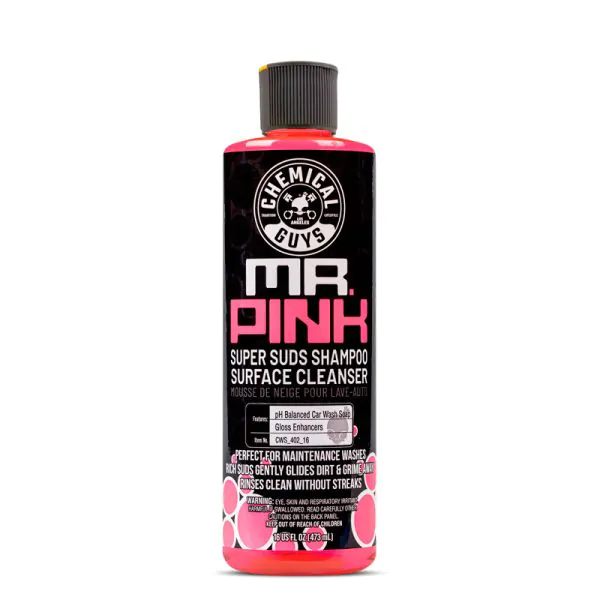 Chemical Guys Mr. Pink Super Suds Shampoo & Superior Surface Cleaning Soap (473ml
