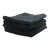 Microvezeldoek plush voordeelpak zwart 5 stuks