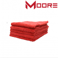 Moore Plush Microvezel doek rood 400 g/m2