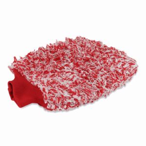 Moore Microvezel washandschoen Mad Red 