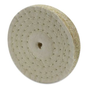 Professionele polijstschijf sisal/katoen 125x20x10 mm