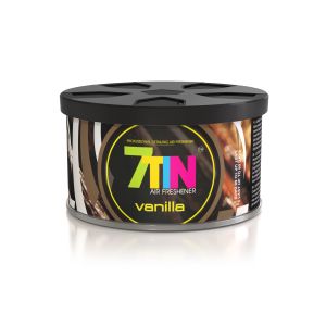 7 TIN geur blikje auto Luchtverfrisser Vanilla