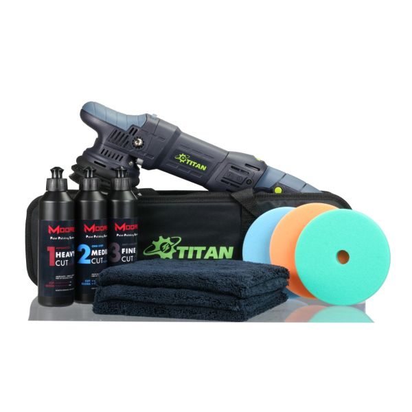 Titan TDA15 Polijstmachine set met Moore Polijstsysteem GELCOAT