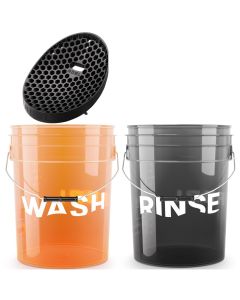 ADBL Bucket Deal Wash en Rinse met één Dirt Blocker