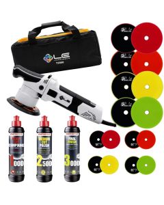 Liquid Elements T2000 polijstmachine set met 75 en 125 mm pads Menzerna