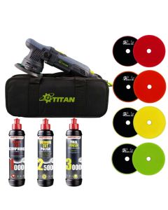 Titan TDA09 PRO Menzerna Pack 125 mm Monkey pads