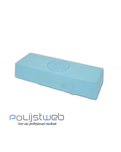 Polijstweb polijstpasta blauw glans