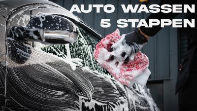 Autowassen met dit uitgebreide 5 stappenplan